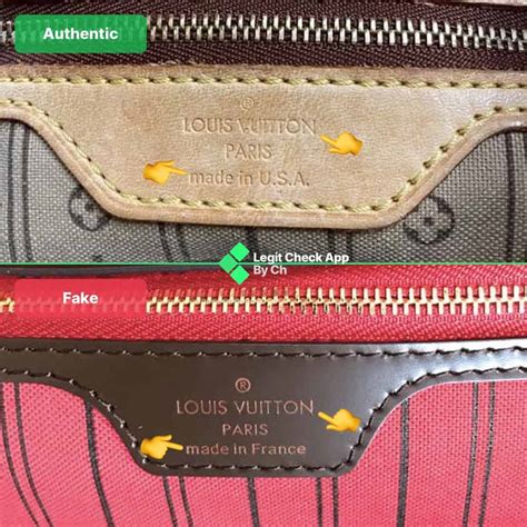 how to tell if louis vuitton is real|authentic louis vuitton label.